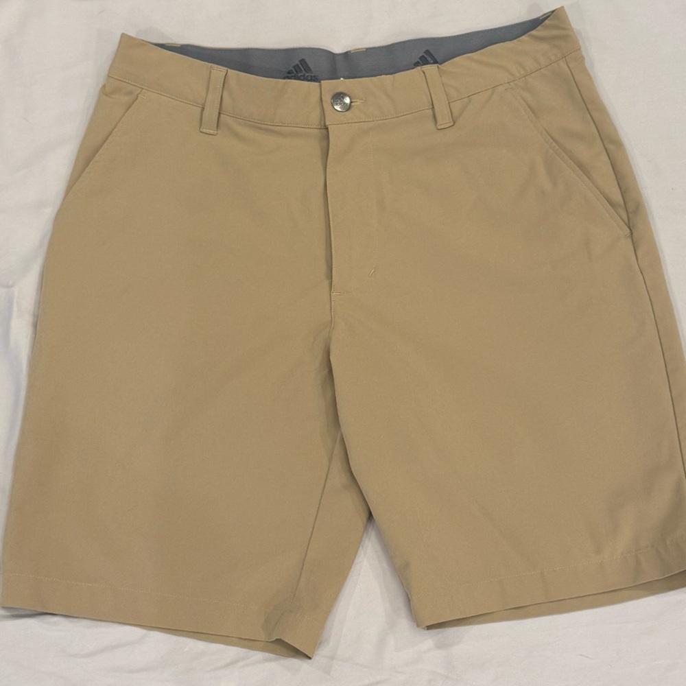 Adidas Men's Primegreen Golf Shorts Khaki Size 32